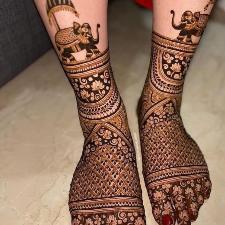 Bridal Mehandi - Romantic